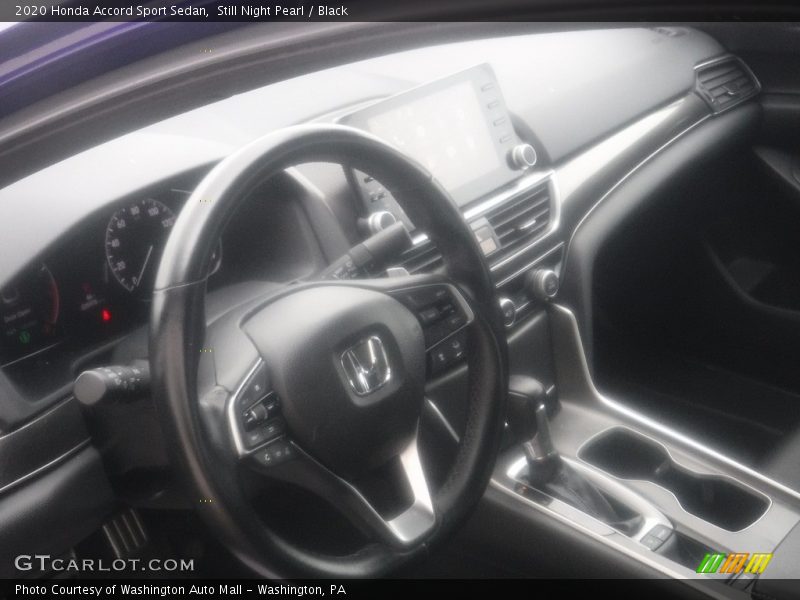 Still Night Pearl / Black 2020 Honda Accord Sport Sedan