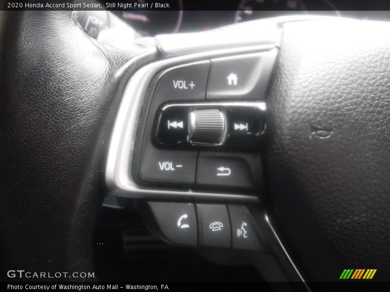 Still Night Pearl / Black 2020 Honda Accord Sport Sedan