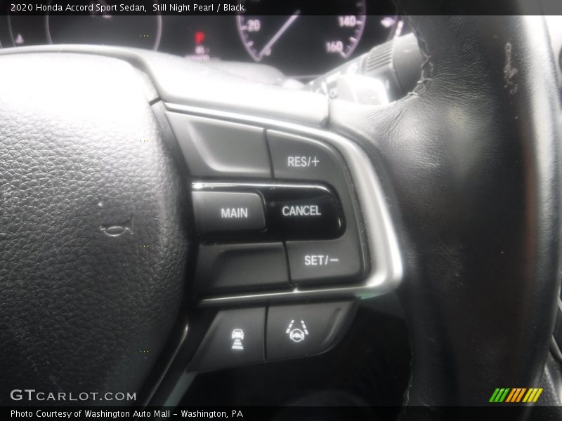 Still Night Pearl / Black 2020 Honda Accord Sport Sedan