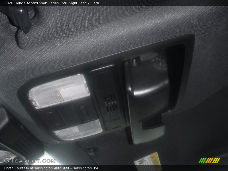 Still Night Pearl / Black 2020 Honda Accord Sport Sedan