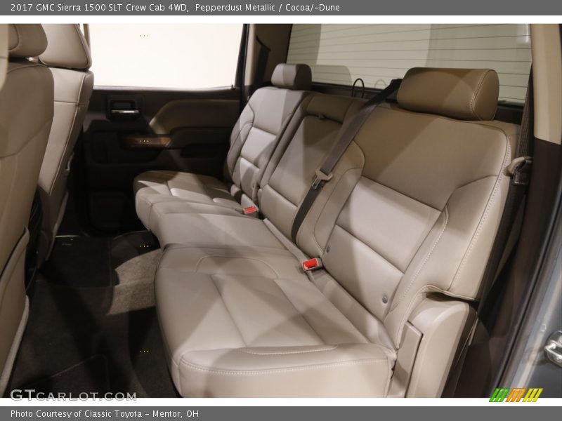 Rear Seat of 2017 Sierra 1500 SLT Crew Cab 4WD
