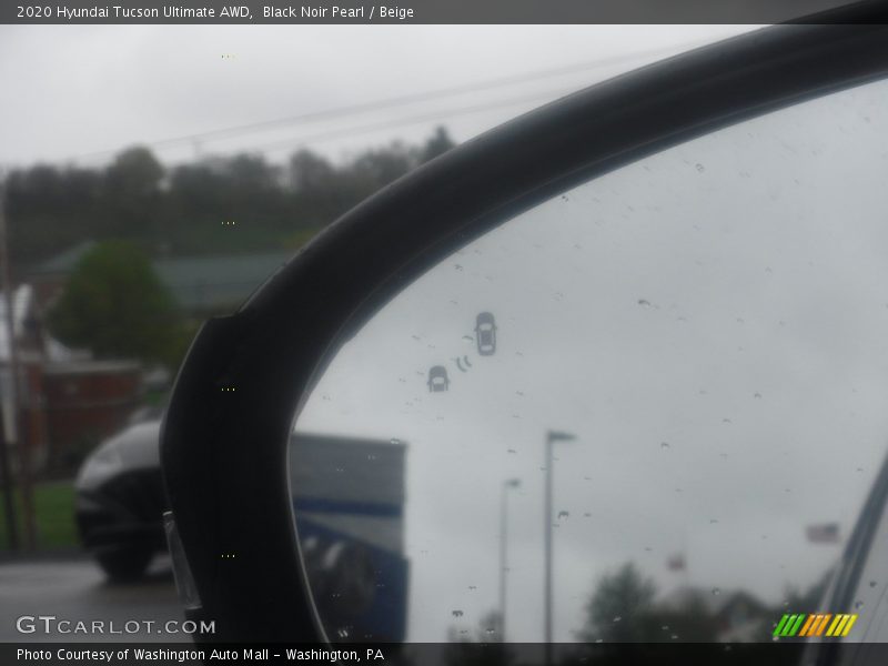 Black Noir Pearl / Beige 2020 Hyundai Tucson Ultimate AWD