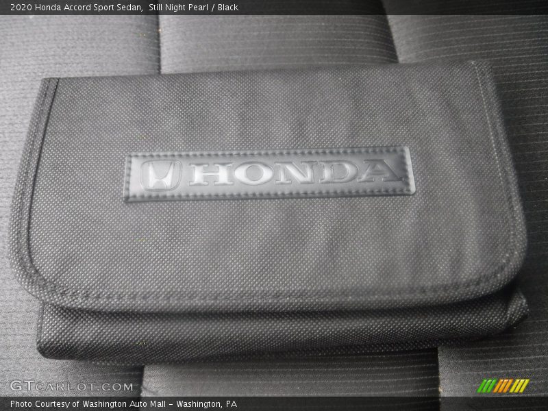 Still Night Pearl / Black 2020 Honda Accord Sport Sedan