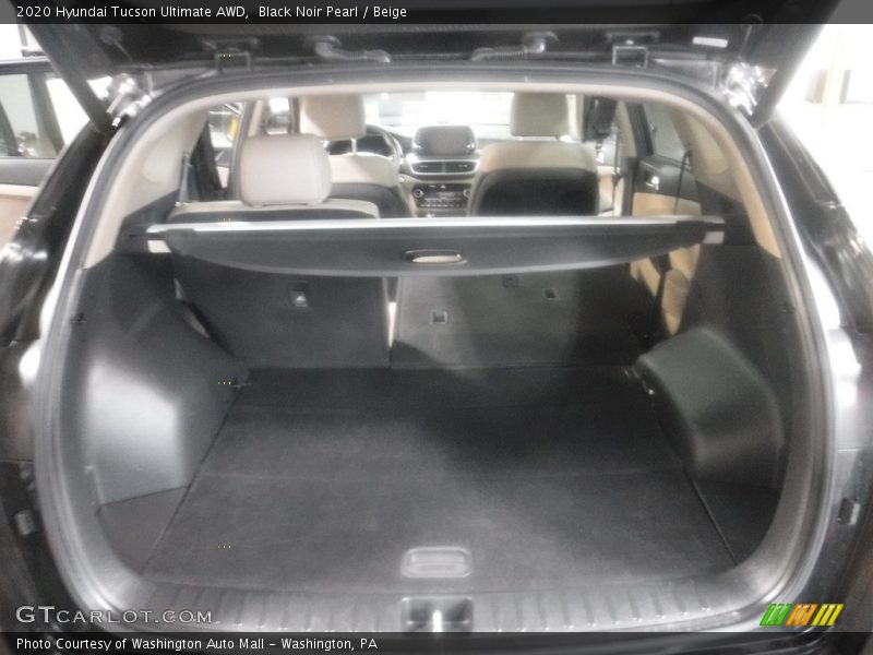 Black Noir Pearl / Beige 2020 Hyundai Tucson Ultimate AWD