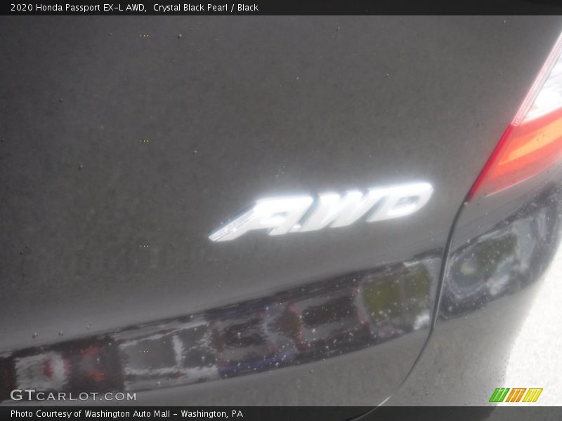 Crystal Black Pearl / Black 2020 Honda Passport EX-L AWD
