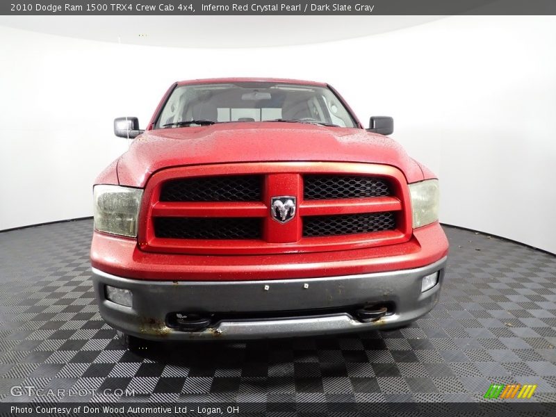 Inferno Red Crystal Pearl / Dark Slate Gray 2010 Dodge Ram 1500 TRX4 Crew Cab 4x4