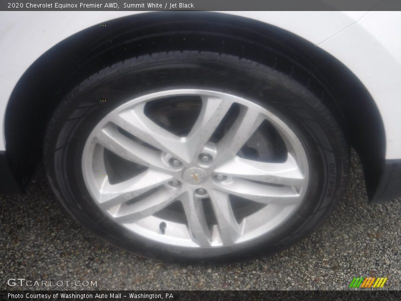 Summit White / Jet Black 2020 Chevrolet Equinox Premier AWD