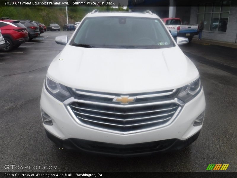 Summit White / Jet Black 2020 Chevrolet Equinox Premier AWD