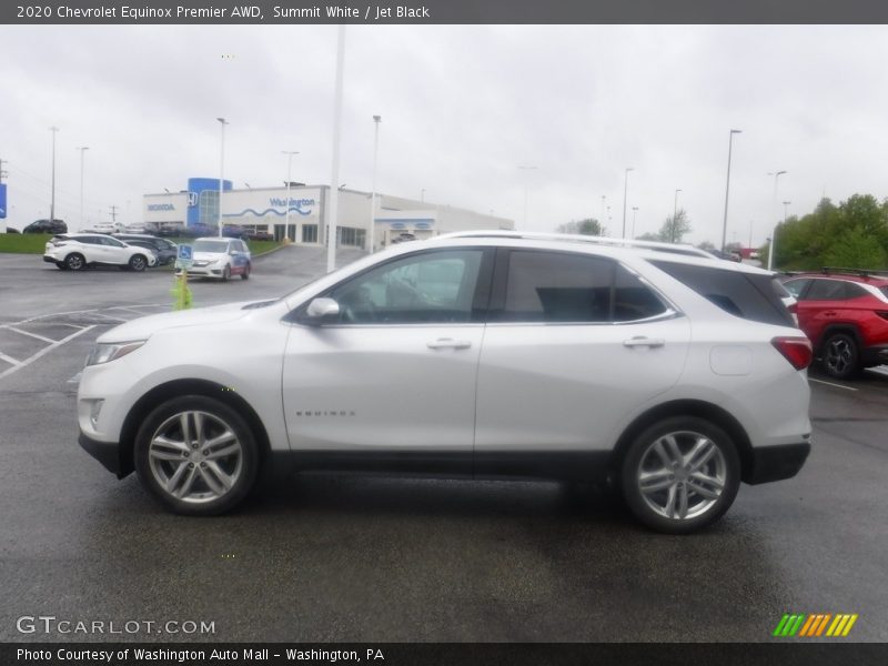 Summit White / Jet Black 2020 Chevrolet Equinox Premier AWD