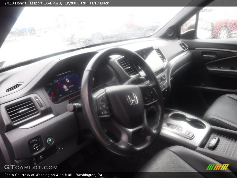 Crystal Black Pearl / Black 2020 Honda Passport EX-L AWD