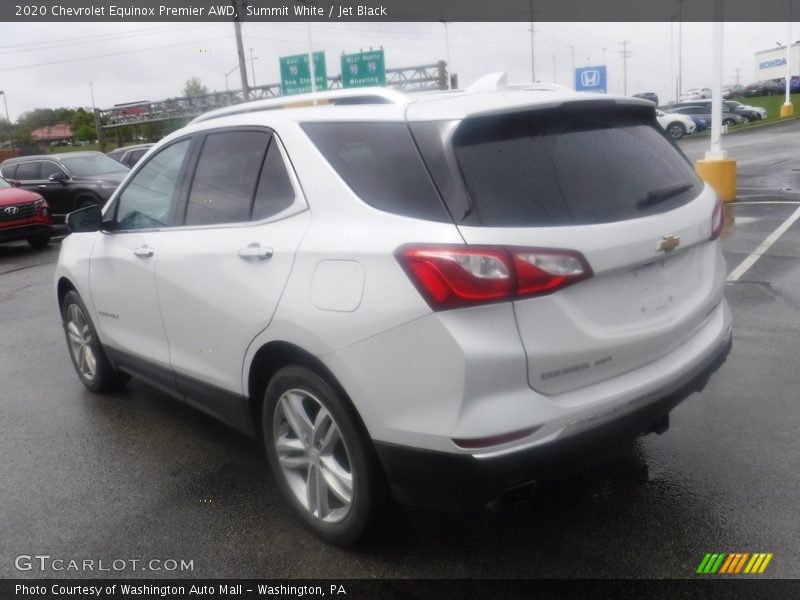 Summit White / Jet Black 2020 Chevrolet Equinox Premier AWD