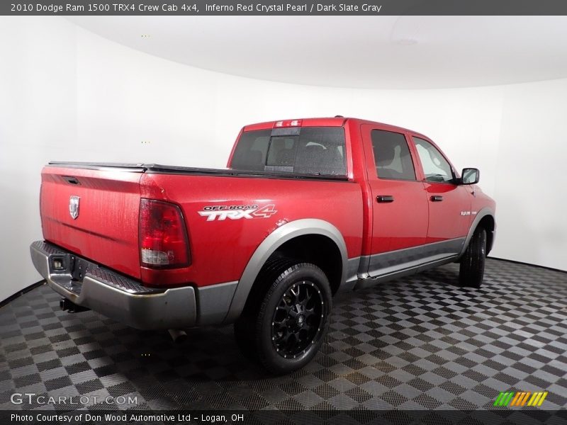 Inferno Red Crystal Pearl / Dark Slate Gray 2010 Dodge Ram 1500 TRX4 Crew Cab 4x4