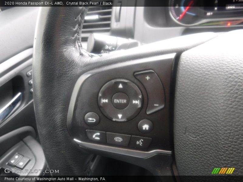 Crystal Black Pearl / Black 2020 Honda Passport EX-L AWD