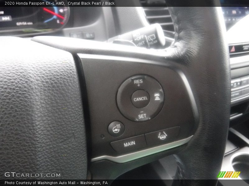 Crystal Black Pearl / Black 2020 Honda Passport EX-L AWD