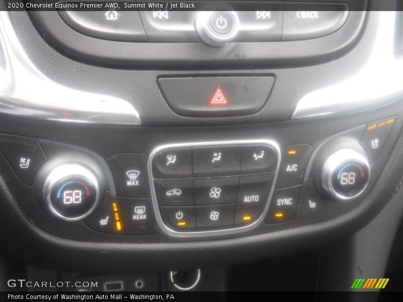 Summit White / Jet Black 2020 Chevrolet Equinox Premier AWD