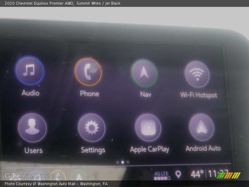 Summit White / Jet Black 2020 Chevrolet Equinox Premier AWD