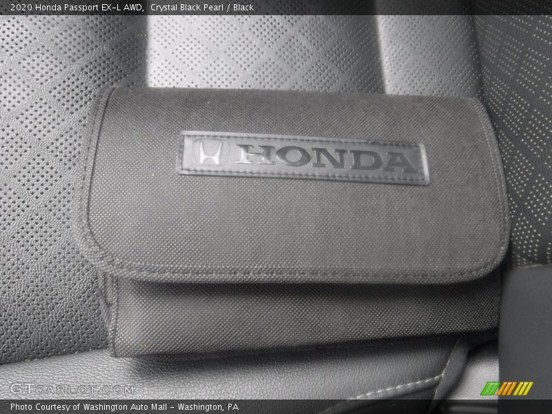 Crystal Black Pearl / Black 2020 Honda Passport EX-L AWD
