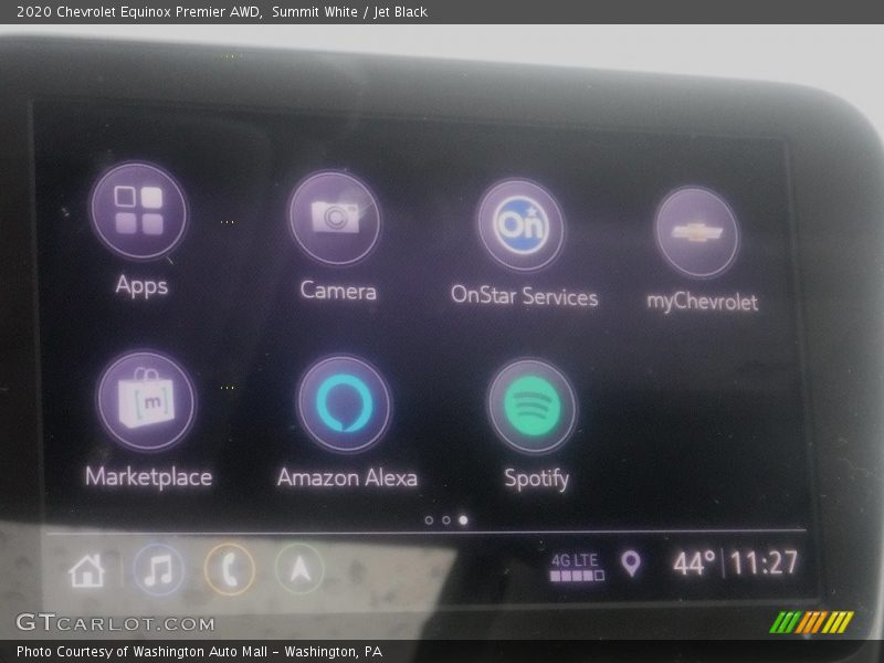 Summit White / Jet Black 2020 Chevrolet Equinox Premier AWD