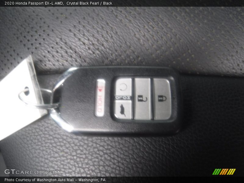 Crystal Black Pearl / Black 2020 Honda Passport EX-L AWD