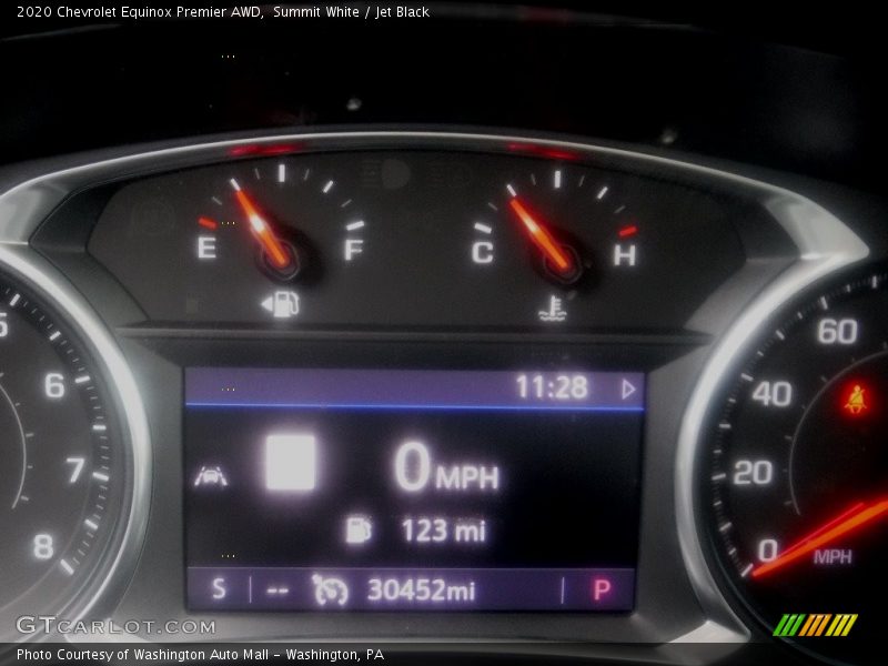 Summit White / Jet Black 2020 Chevrolet Equinox Premier AWD