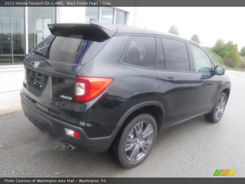 Black Forest Pearl / Gray 2020 Honda Passport EX-L AWD