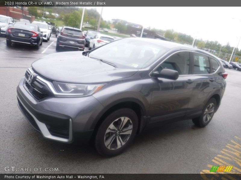 Modern Steel Metallic / Black 2020 Honda CR-V LX AWD
