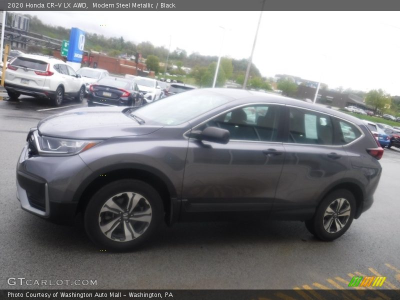Modern Steel Metallic / Black 2020 Honda CR-V LX AWD