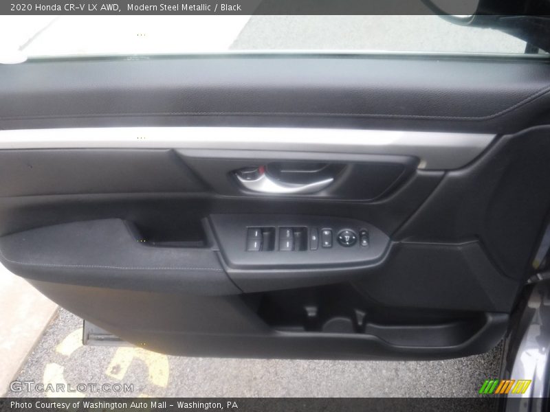 Modern Steel Metallic / Black 2020 Honda CR-V LX AWD