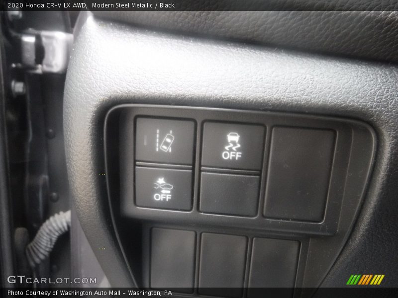 Modern Steel Metallic / Black 2020 Honda CR-V LX AWD