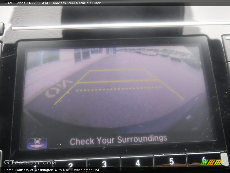 Modern Steel Metallic / Black 2020 Honda CR-V LX AWD