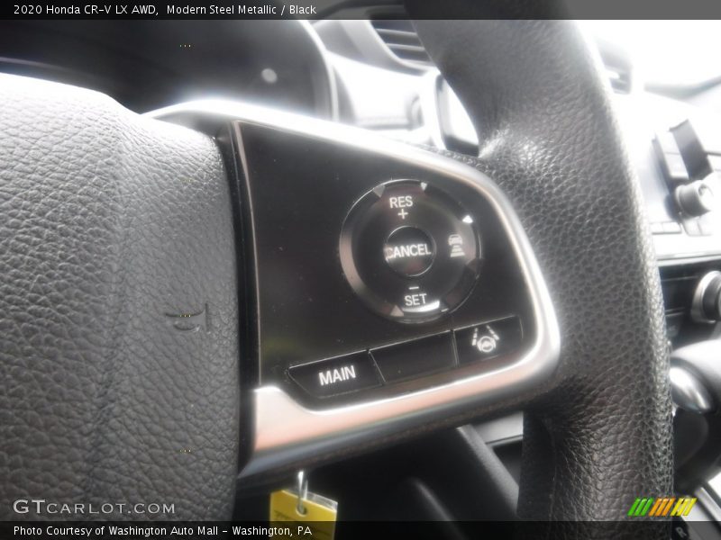 Modern Steel Metallic / Black 2020 Honda CR-V LX AWD