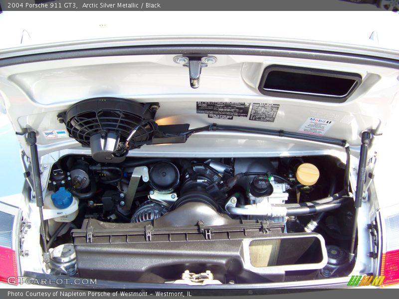 Arctic Silver Metallic / Black 2004 Porsche 911 GT3