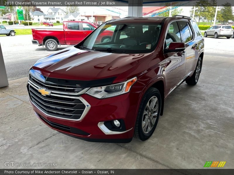 Cajun Red Tintcoat / Jet Black 2018 Chevrolet Traverse Premier