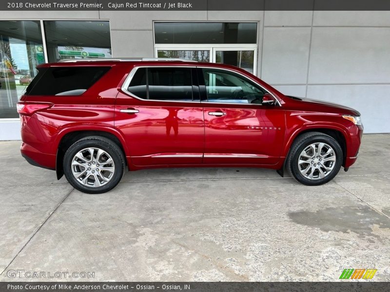 Cajun Red Tintcoat / Jet Black 2018 Chevrolet Traverse Premier