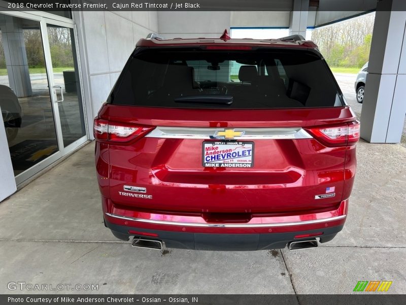 Cajun Red Tintcoat / Jet Black 2018 Chevrolet Traverse Premier