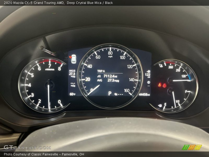 Deep Crystal Blue Mica / Black 2020 Mazda CX-5 Grand Touring AWD