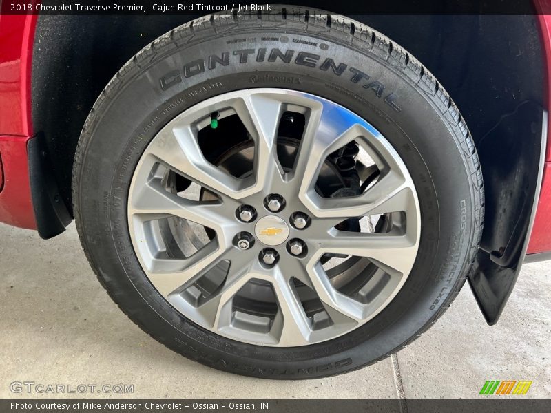 Cajun Red Tintcoat / Jet Black 2018 Chevrolet Traverse Premier