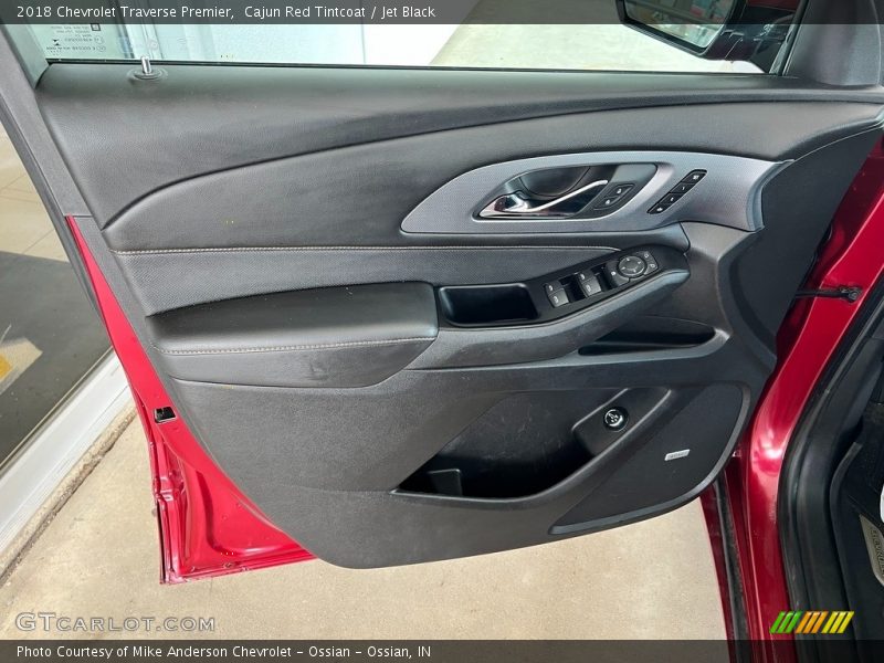 Cajun Red Tintcoat / Jet Black 2018 Chevrolet Traverse Premier