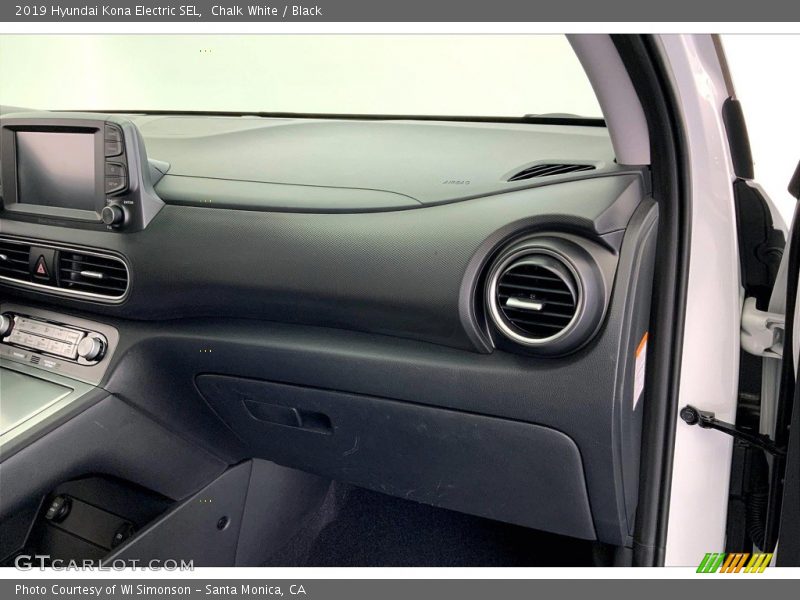 Dashboard of 2019 Kona Electric SEL