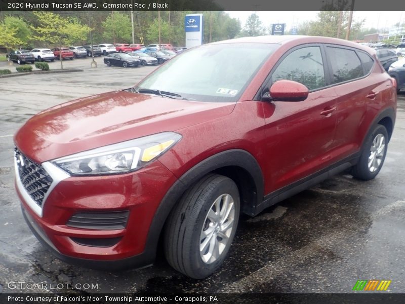 Gemstone Red / Black 2020 Hyundai Tucson SE AWD