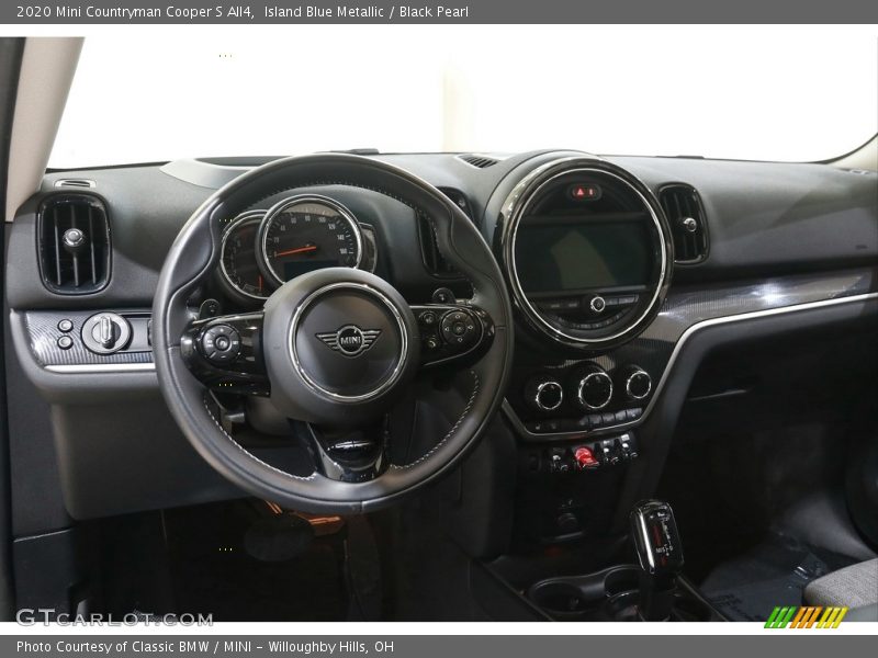 Island Blue Metallic / Black Pearl 2020 Mini Countryman Cooper S All4