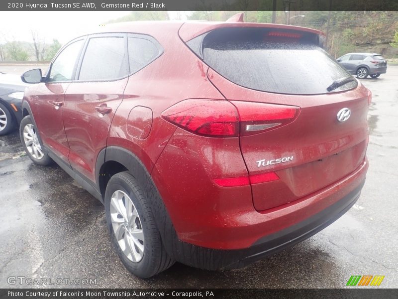Gemstone Red / Black 2020 Hyundai Tucson SE AWD