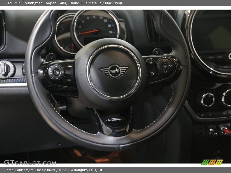 Island Blue Metallic / Black Pearl 2020 Mini Countryman Cooper S All4