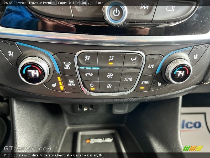 Cajun Red Tintcoat / Jet Black 2018 Chevrolet Traverse Premier