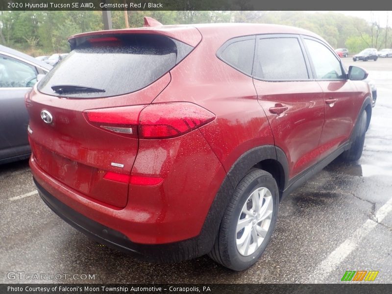Gemstone Red / Black 2020 Hyundai Tucson SE AWD