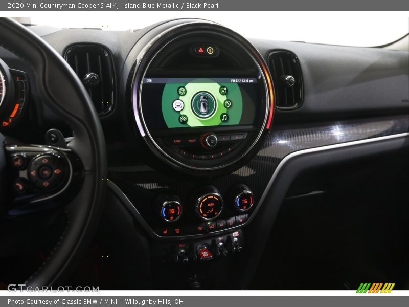 Island Blue Metallic / Black Pearl 2020 Mini Countryman Cooper S All4