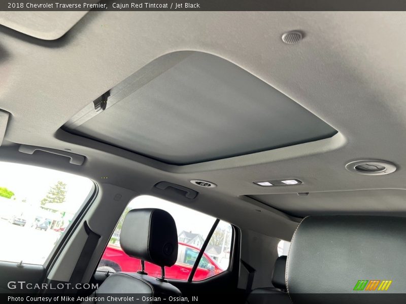 Cajun Red Tintcoat / Jet Black 2018 Chevrolet Traverse Premier