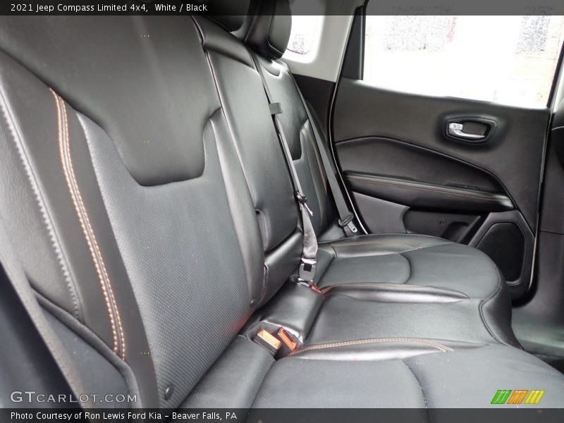White / Black 2021 Jeep Compass Limited 4x4