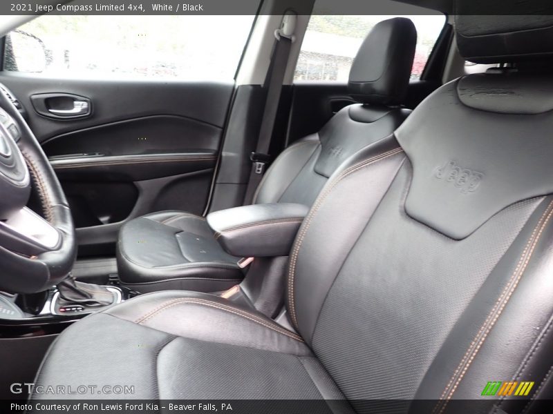 White / Black 2021 Jeep Compass Limited 4x4