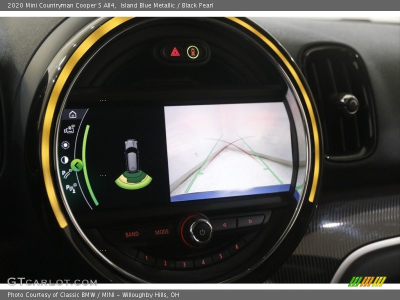 Island Blue Metallic / Black Pearl 2020 Mini Countryman Cooper S All4
